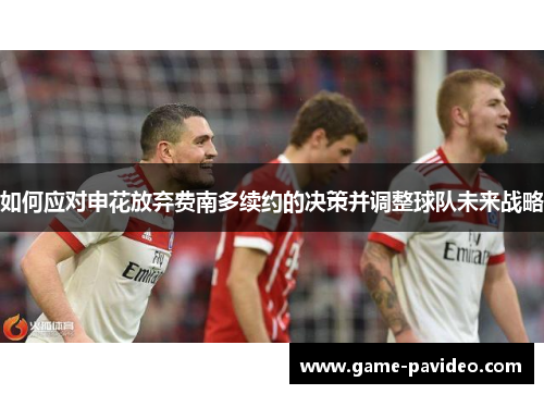 如何应对申花放弃费南多续约的决策并调整球队未来战略