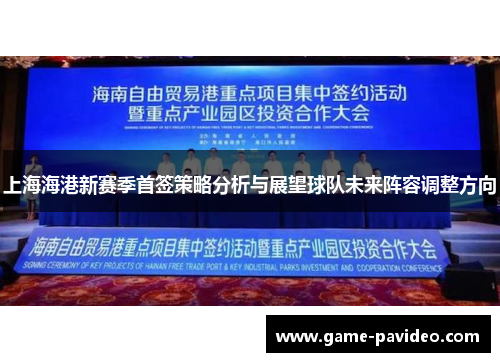 上海海港新赛季首签策略分析与展望球队未来阵容调整方向
