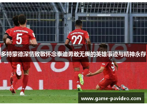 多特蒙德深情致敬怀念泰迪勇敢无畏的英雄事迹与精神永存