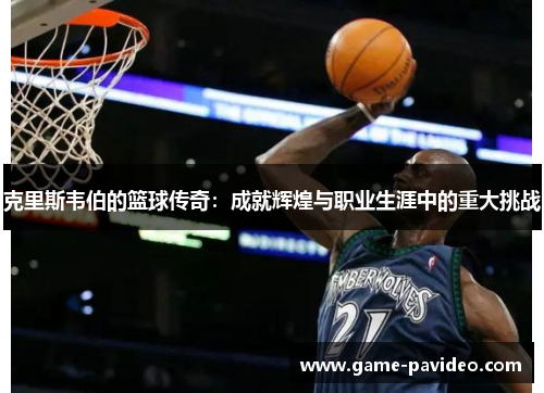 克里斯韦伯的篮球传奇:成就辉煌与职业生涯中的重大挑战 克里斯韦伯的篮球传奇:成就辉煌与职业生涯中的重大挑战