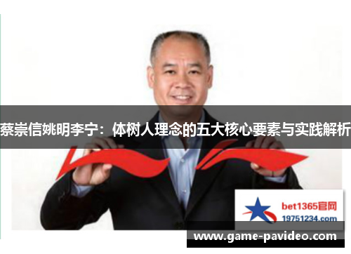 蔡崇信姚明李宁:体树人理念的五大核心要素与实践解析 蔡崇信姚明李宁:体树人理念的五大核心要素与实践解析